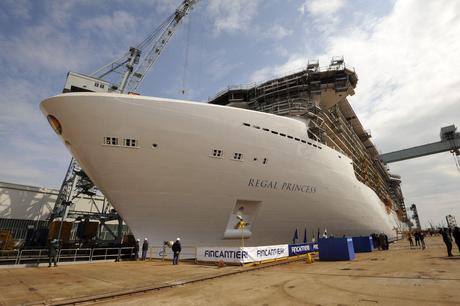 Fincantieri: varata a Monfalcone Regal Princess