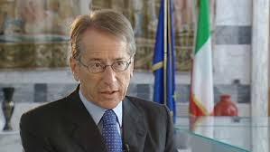 L'ex ministro degli Esteri Giulio Terzi, finito nella bufera per il caso Marò