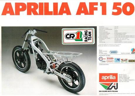 Vintage Brochures: Aprilia AF1 50 1986 (Italy)