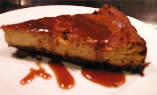 Cheesecake al caramello salato