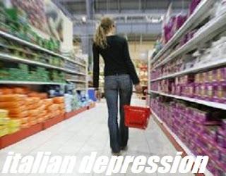 Italiani poveri, sfiduciati e depressi!