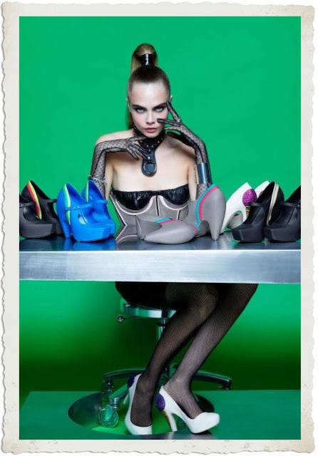 Le scarpe in pvc di Karl Lagerfeld per Melissa