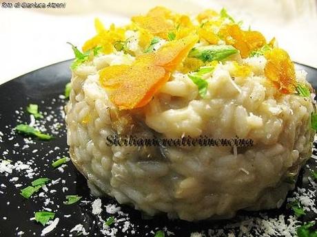 Risotto con carciofi