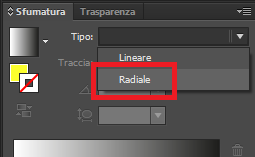 sfumatura radiale