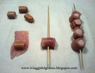 IDEE MENU' DI PASQUA 2013 ... SPIEDINI CROCCANTI ...