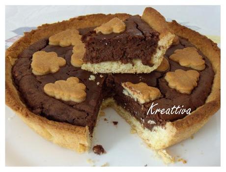 Crostata di riso al cioccolato