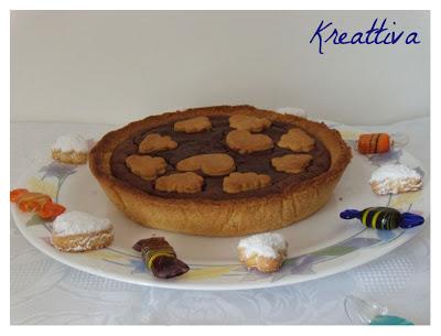 Crostata di riso al cioccolato