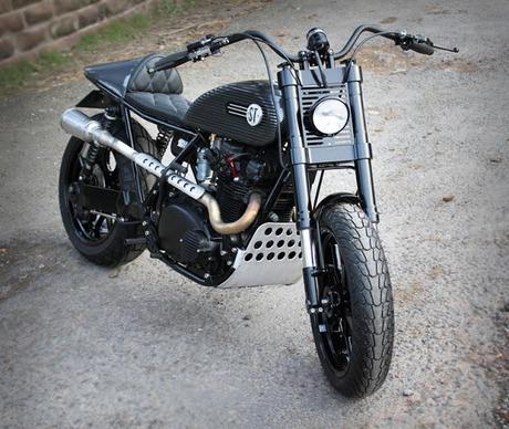 Kawasaki Z 750 Tracker by Street Tuff Customs