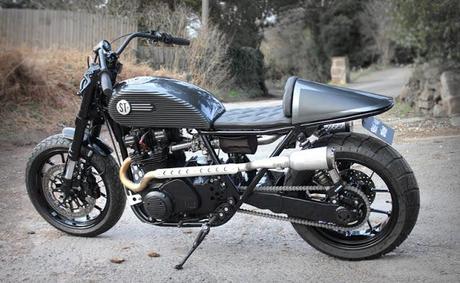 Kawasaki Z 750 Tracker by Street Tuff Customs