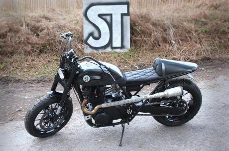 Kawasaki Z 750 Tracker by Street Tuff Customs