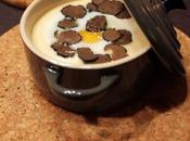 Uova cocotte fonduta leggera tartufo
