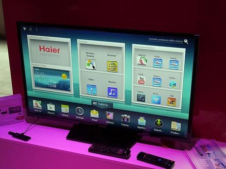 Una valida alternativa alla Apple Tv è la Smart TV di Haier