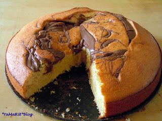 Torta cocco e nutella