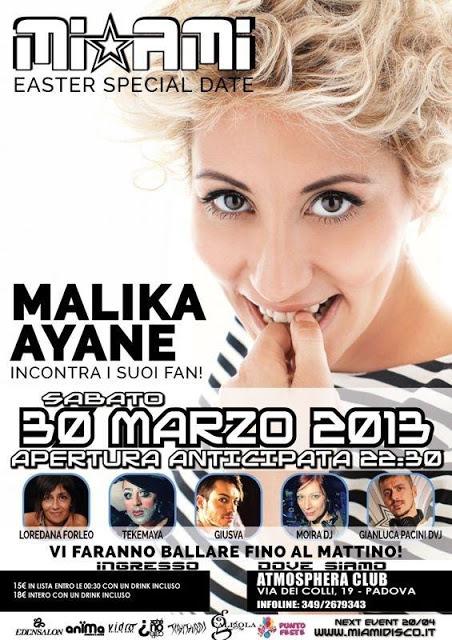 Malika Ayane a Padova per tutti i suoi fan!