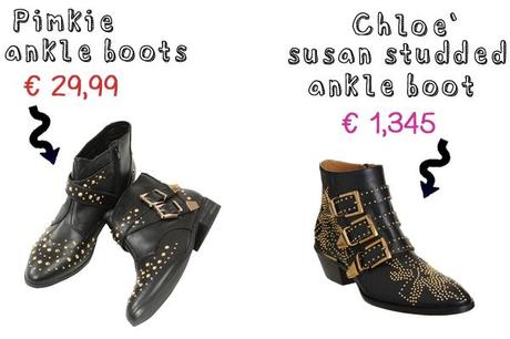 SPOTTED : similar bags and shoes , differents prices!