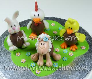 Ovetti decorati come animaletti per Pasqua passo a passo per My Cake Design