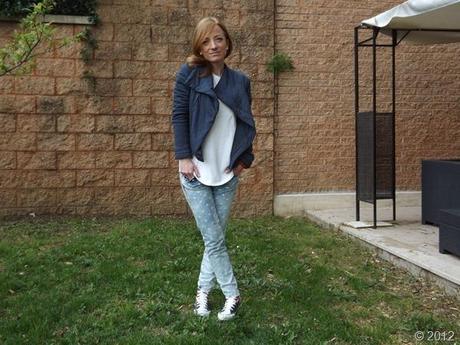 zara polka dot jeans, zara jeans pois, marc jacobs dot jeans, fashion blogger roma