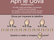 Rompi l’uovo Pasqua, gioco tabelline