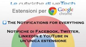 Estensioni per Chrome: The Notifications for everything - Logo