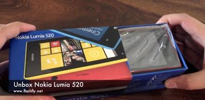 Il Nokia Lumia 520 registrazione video in 720p