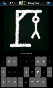 Impicchiamo anche nel Maemo5? Hangman, giustizia è fatta!