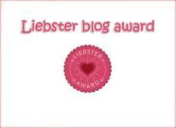 Liebster blog award