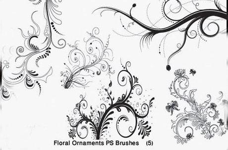 floral brush