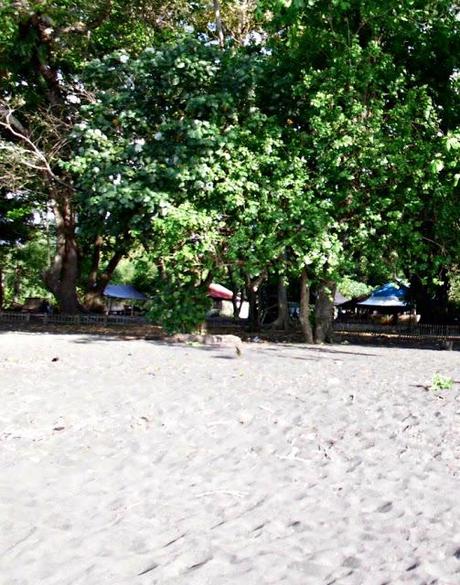 Amurang spiaggia, oceano