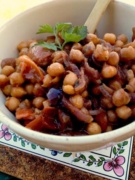 CECI CON CIPOLLE DI TROPEA E POMODORINI