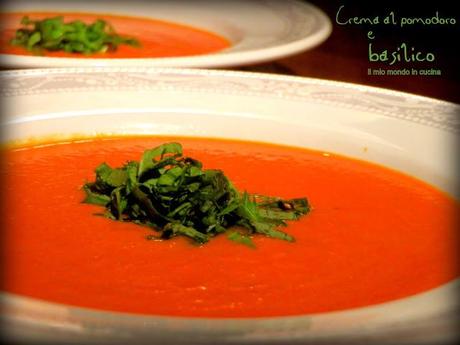 CREMA AL POMODORO E BASILICO AROMATICA