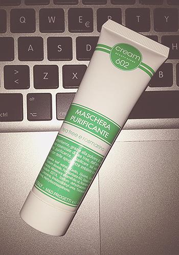 Maschera purificante al tea tree e rosmarino; Cream Beauty Store