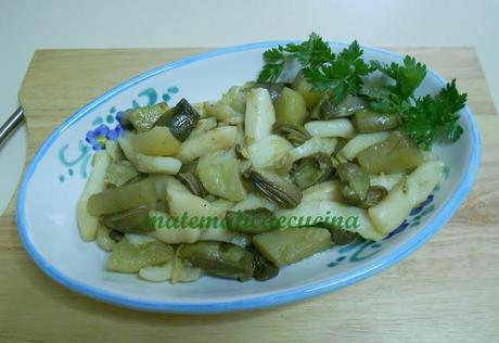 Seppie con Carciofi e Patate