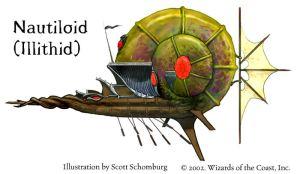 Spelljammer Nautiloid