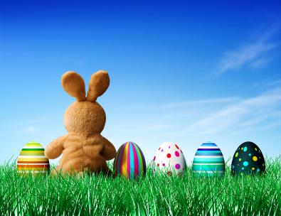 Buona Pasqua con coniglietto