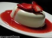 Panna cotta salsa alle fragole