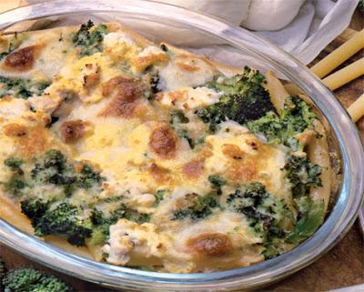 PASTA AL FORNO CON BROCCOLI E CARCIOFI