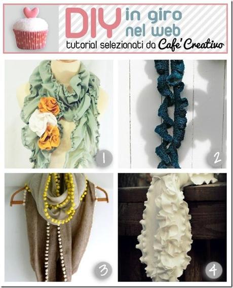 cafecreativo-tutorial sciarpe volant pom pom uncinetto