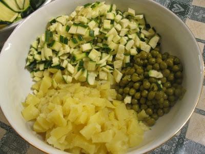 Per Sabato Santo o per Pasqua prepariamo lo Zuccotto di Zucchine