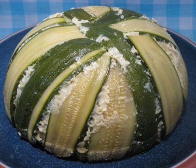 Per Sabato Santo o per Pasqua prepariamo lo Zuccotto di Zucchine