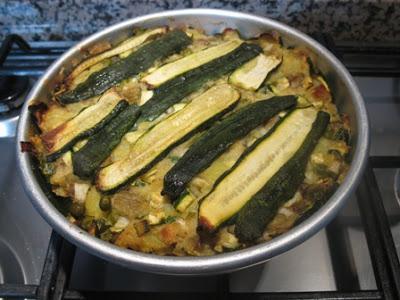 Per Sabato Santo o per Pasqua prepariamo lo Zuccotto di Zucchine