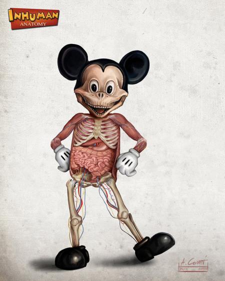 Illustrated-Anatomy-of-Popular-Disney-Characters-2
