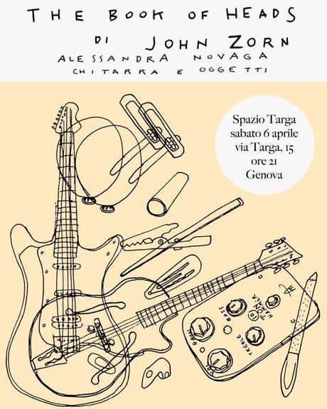 Alessandra Novaga suona The Book of Heads di John Zorn ||| LIVE@SpazioTarga