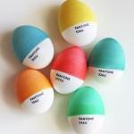 Pantone Eggs