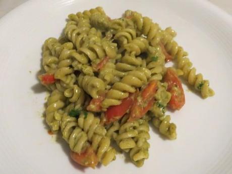 fusilli in salsa di asparagi