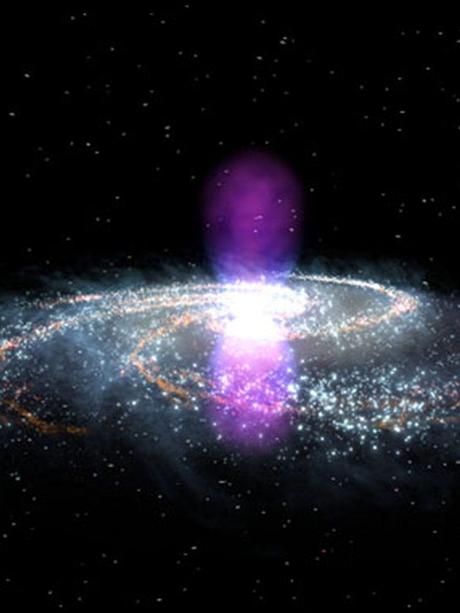 Le strutture galattiche osservate da Fermi potrebbero essere spiegate dalla presenza di materia scura