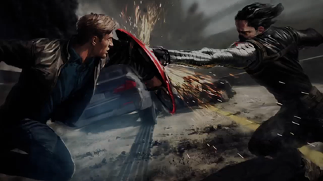 captain america 2 artwork