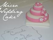 Micro wedding cake