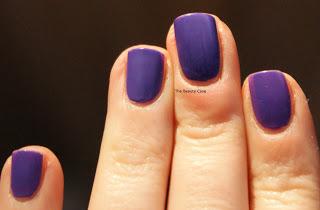 THE RAINBOW LADIES: VIOLET claire's Purple Matte