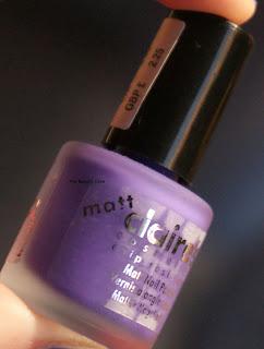 THE RAINBOW LADIES: VIOLET claire's Purple Matte