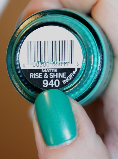 Sinful Colors #940 RISE&SHINE; matte